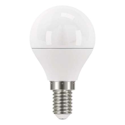 LED žárovka Emos ZQ1222 mini globe, 6W, E14, studená bílá