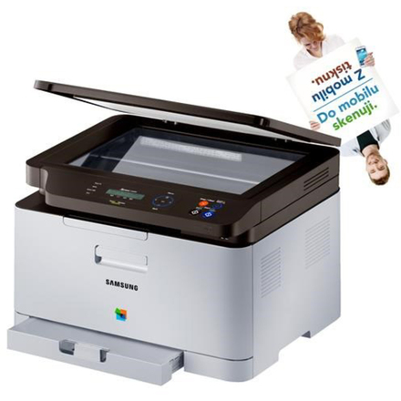 Multifunkční laserová tiskárna Samsung SL C480W 128MB, USB, Wifi, NFC (rozbaleno)