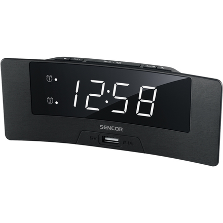Hodiny s budíkem Sencor SDC 4912 WH