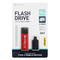 USB Flash disk Platinet PMFEC16R X-DEPO adapt. USB-C - 16 GB červená (1)