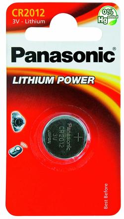Knoflíková baterie Panasonic CR-2012 1BP Li