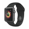 Chytré hodinky Apple Watch Series 3 GPS, 38mm Space Grey Aluminium Case with Black Sport Band (1)