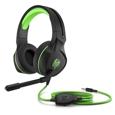 Sluchátka s mikrofonem HP Pavilion Gaming 400 - černý/ zelený