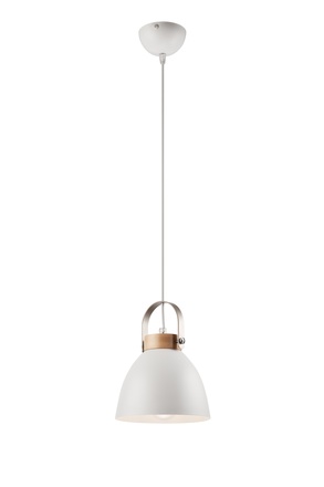 Lustr Lamkur LM-1.80 WHITE materiál: metal/wood (31798) single lamp