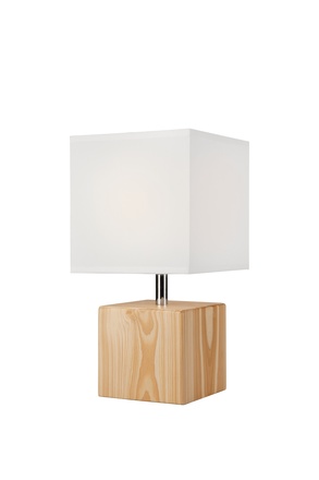 Stolní lampa Lamkur LN-1.D.7 NATURAL materiál: wood, textile (34850) table lamp