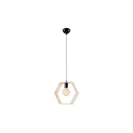 Lustr Lamkur LM-1.4.2 NATURAL materiál: steel,wood (34911) single lamp
