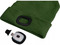 Čepice s čelovkou Extol Light (43192) čepice s čelovkou 4x45lm, nabíjecí, USB, zelená, univerzální velikost (3)