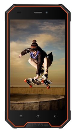 Mobilní telefon iGet Blackview GBV4000 Orange 4,7 - IPS, Quad-Core, 1GB+8GB, DualSIM, 3G, IP68, Android 7, 3680mAh