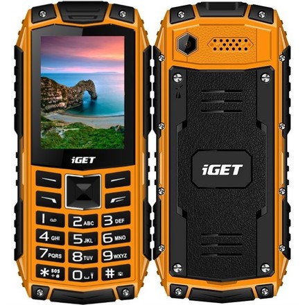 Mobilní telefon iGET D10 DEFENDER Orange