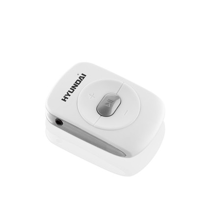 MP3 přehrávač Hyundai MP 214 GB4 , bílo-stříbrná barva