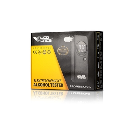 Alkoholtester Alco Force Professional, černý (1)