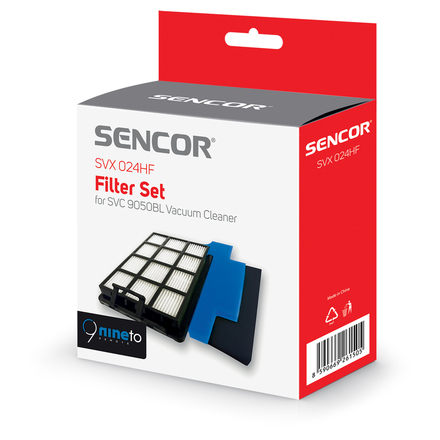 Sada filtrů k vysavači Sencor SVX 024HF sada filtrů SVC 9050BL