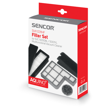 Sada filtrů k vysavači Sencor SVX 031HF sada filtrů k SVC 500x