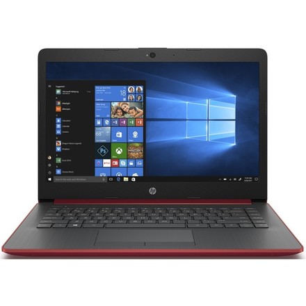 Notebook 14&quot; HP 14-dg0003nc Celeron N4000, 4GB, 64GB, 14&quot,, HD, bez mechaniky, Intel UHD 600, BT, CAM, W10 S - červený