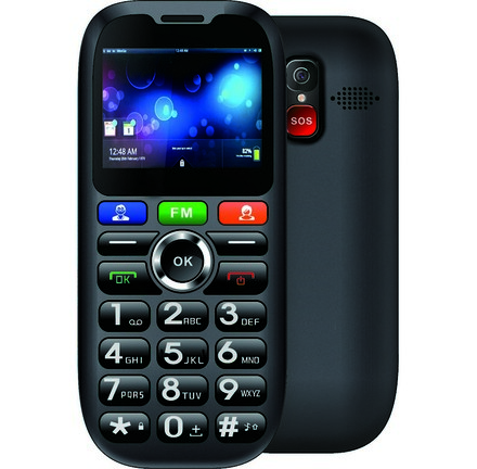 Mobilní telefon pro seniory CUBE1 S100 Senior Black