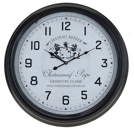 Nastěnné hodiny Chateauneuf Pape KO-Y36200150pape kovové 63 cm Retro