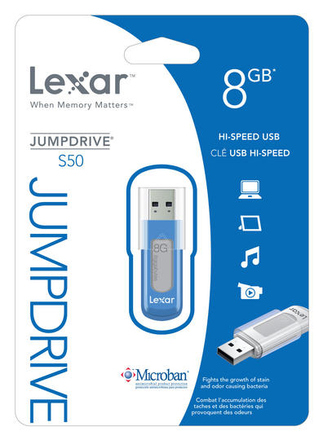 USB flash disk Lexar USB 8GB JumpDrive S50