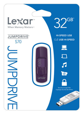 USB flash disk Lexar USB 32GB JumpDrive S70