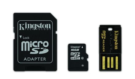 Paměťová karta Kingston MBLY10G2 16GB Mobility Kit (MBLY10G2/16GB)