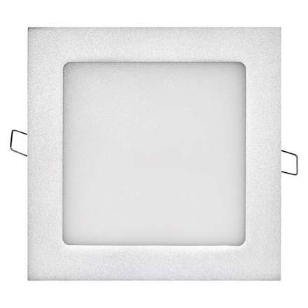 Přisazené LED svítidlo Emos ZD2232 LED panel 170×170, vestavný stříbrný, 12W neutrální bílá (poslední kus)
