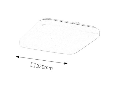 Stropní svítidlo Rabalux 2287 LED Stropní svítidlo ROB 1xLED/32W/230V (3)