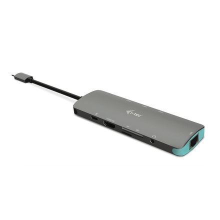 Dokovací stanice i-tec USB-C Metal Nano Docking Station 4K HDMI LAN + Power Delivery 100W (C31NANODOCKLANPD)