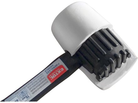 Palička Extol Premium (8811114) palička pryžová bílá, průměr 70mm (1)