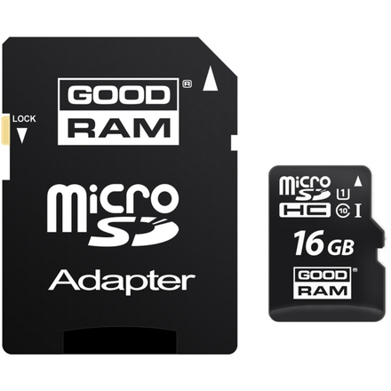 Paměťová karta Goodram microSDHC 16GB UHS-I U1 75010400