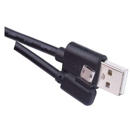 USB kabel Emos SM7005BL 2.0 A/M - micro B/M 1m - černý, Quick Charge