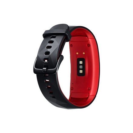 Fitness náramek Samsung Gear Fit2 Pro vel. L - černý/ červený (1)