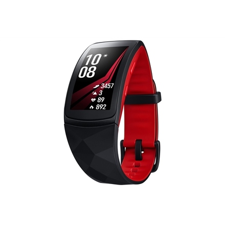 Fitness náramek Samsung Gear Fit2 Pro vel. L - černý/ červený (4)