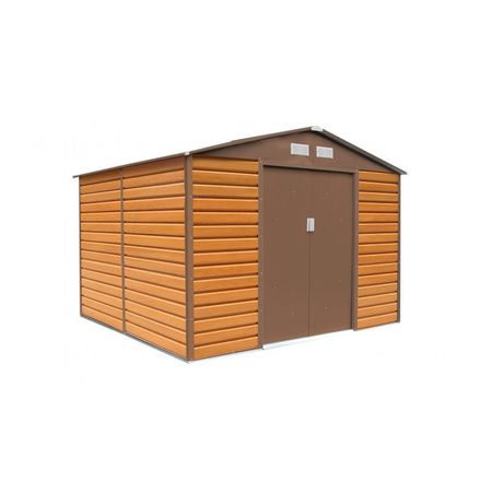 Zahradní domek G21 GAH 706 - 277 x 255 cm, hnědý