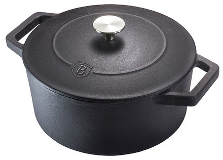 Pekáč s poklicí Berlingerhaus BH-1909 litinový 24 cm Strong Mold Seria (1)