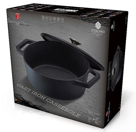Pekáč s poklicí Berlingerhaus BH-1909 litinový 24 cm Strong Mold Seria (4)