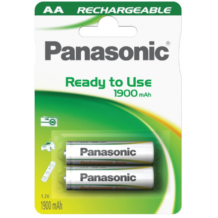 Tužkové baterie Panasonic Ready to Use AA 1900 2ks HHR-3MVE/2BC