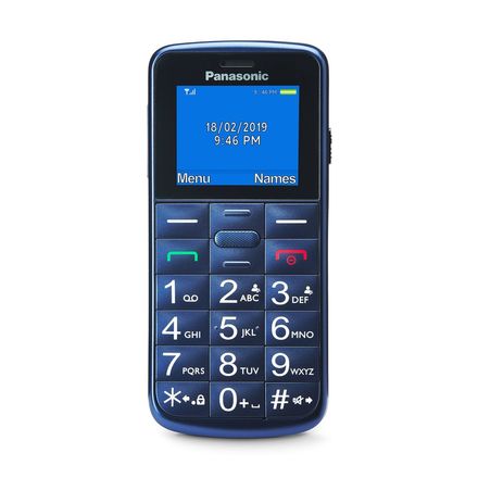Mobilní telefon pro seniory Panasonic KX-TU110EXC Blue
