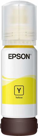 Inkoustová náplň Epson EcoTank 106, 70 ml, originální - žlutá (2)