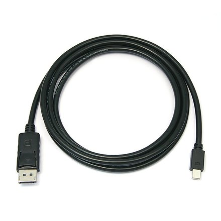 DisplayPort kabel PremiumCord Mini DisplayPort / DisplayPort, M/ M, 2m - černý