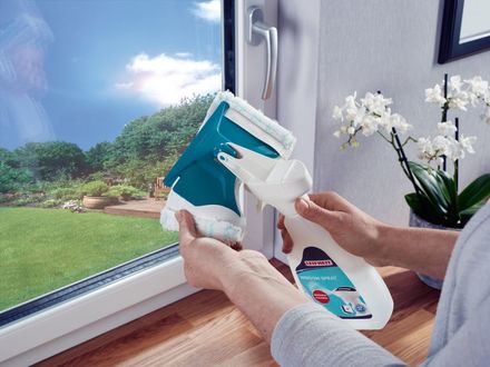 Čistitč oken Leifheit 51021 Vysavač na okna + čistič Parní čističe (6)