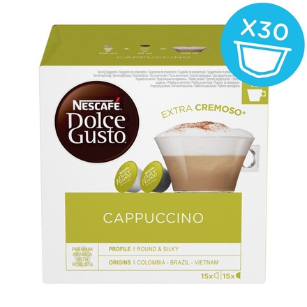 Kávové kapsle Nescafé Cappuccino 30 ks k Dolce Gusto (1)