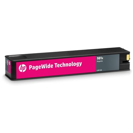 Inkoustová náplň HP 981X - purpurová inkoustová kazeta, L0R10A