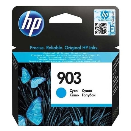 Inkoustová náplň HP 903 – 315 stran originální azurová