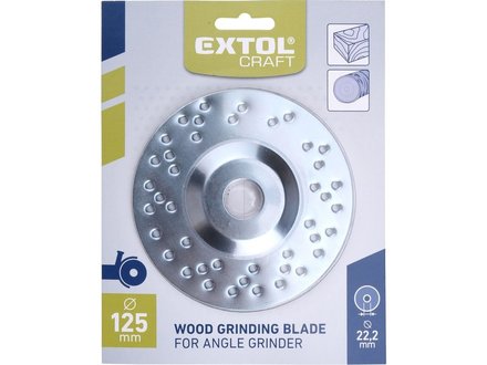Kotouč na dřevo Extol Craft (10801) 125x1x22,2mm, extra hrubý