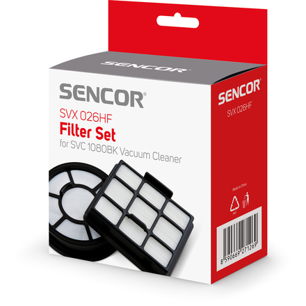 Sada filtrů k vysavači Sencor SVX 026HF sada filtrů SVC 1080BK