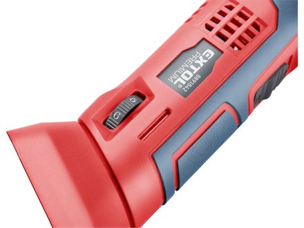 Multifunkční bruska Extol Premium (8891843) aku SHARE20V, rychloupínací, 20V Li-ion, bez baterie a nabíječky (3)