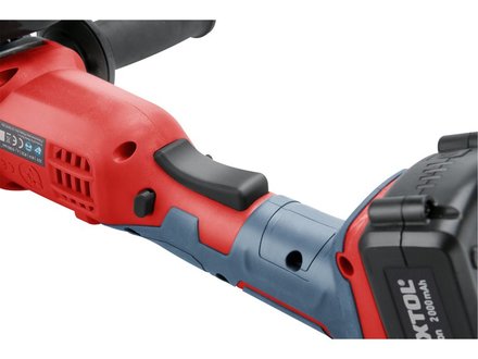 Úhlová bruska Extol Premium (8891840) aku SHARE20V, 115mm, 20V Li-ion, 2000mAh (1)