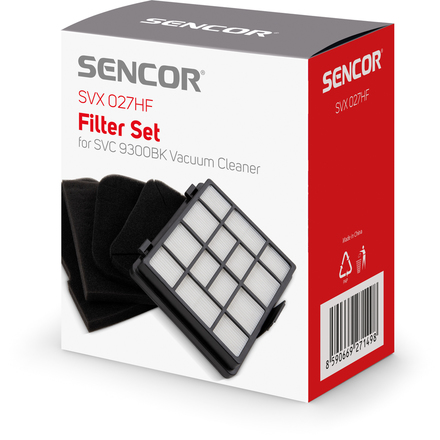 Sada filtrů do vysavače Sencor SVX 027HF sada filtrů SVC 9300BK