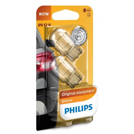 Autožárovka Philips Vision W21W, 2ks