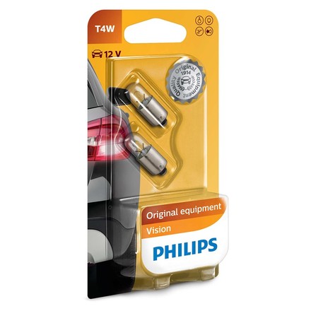 Autožárovka Philips Vision T4W, 2ks
