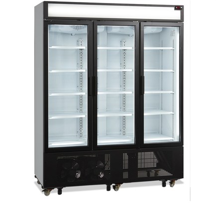 Třídveřová chladicí skříň s prosklenými dveřmi Tefcold FSC 1600H-P